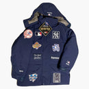 Supreme New York Yankees Gore-Tex 700-Fill Down Jacket Navy