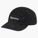 Supreme Overdyed Camo Camp Cap Black