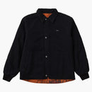 Supreme Realtree reversibel quiltad arbetsjacka svart