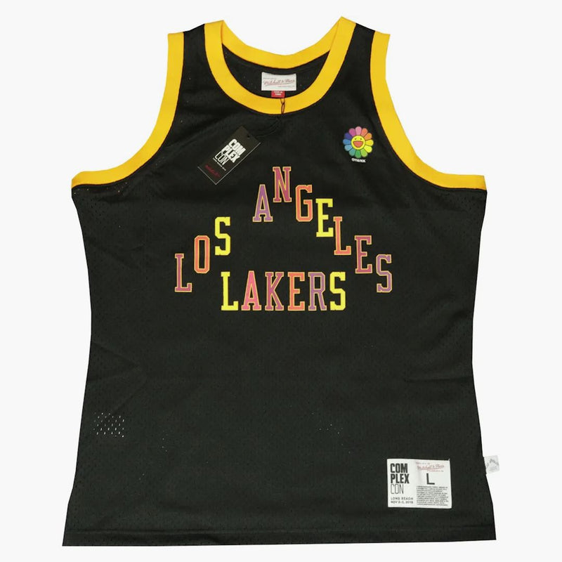 Takashi Murakami ComplexCon x la Lakers M&N Basketball Jersey Black