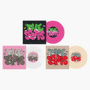 Travis Scott the Scotts Kaws Vinyl 7 "Pink/White/Beige Set