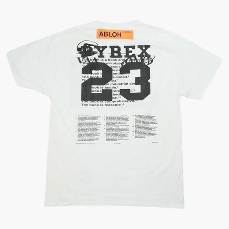 Virgil Abloh X Mca Figures of Speech Pyrex Team Tee White