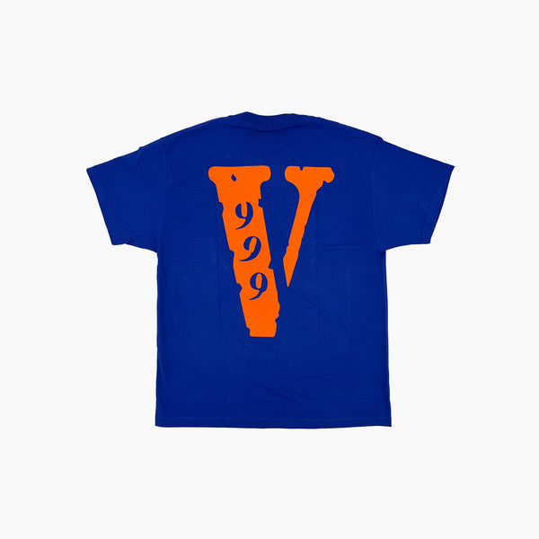 White and blue vlone shirt new arrivals