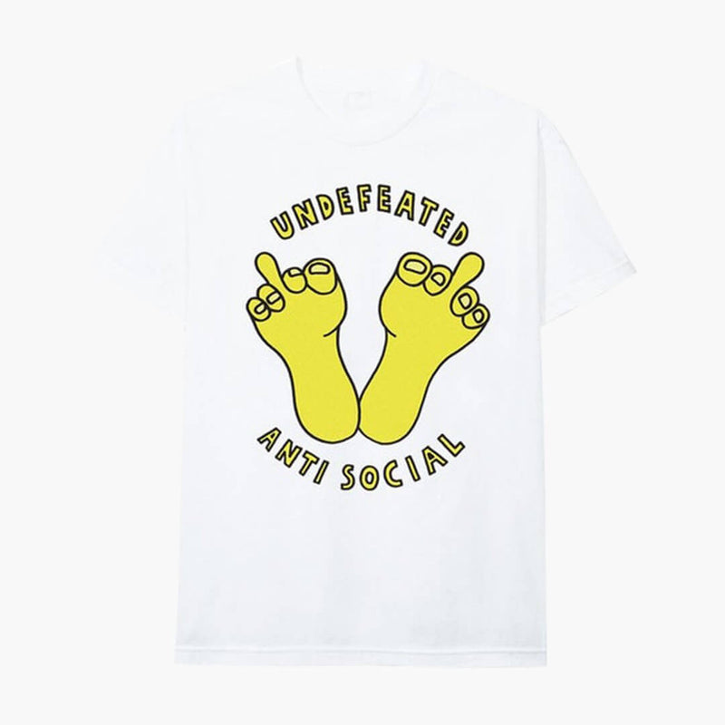 Anti Social Social Club x Undefeated Tee White