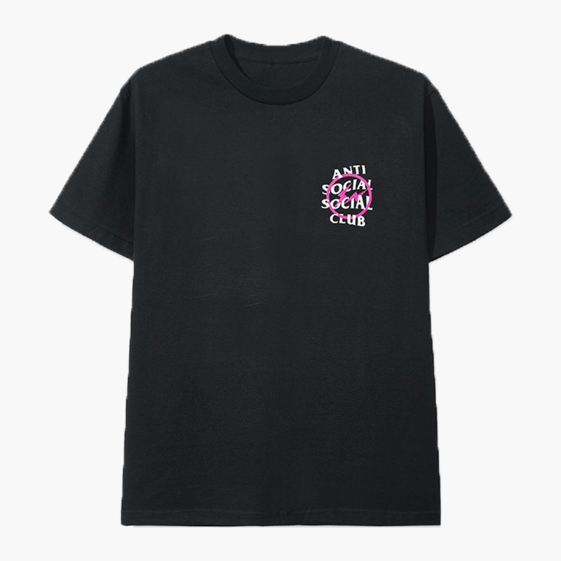 Anti Social Social Club Fragment Pink Bold Tee