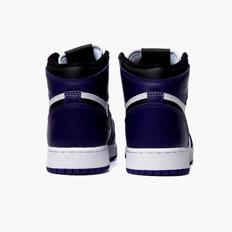 Air Jordan 1 High OG Court Purple White 2.0 (GS) Rückansicht