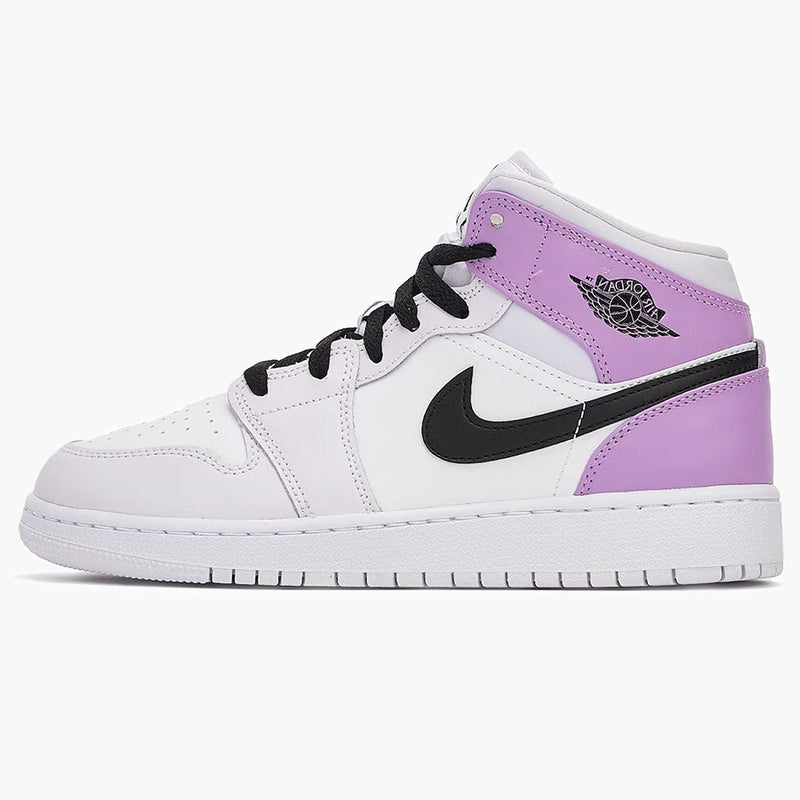 Air Jordan 1 Mid Barely Grape (GS)