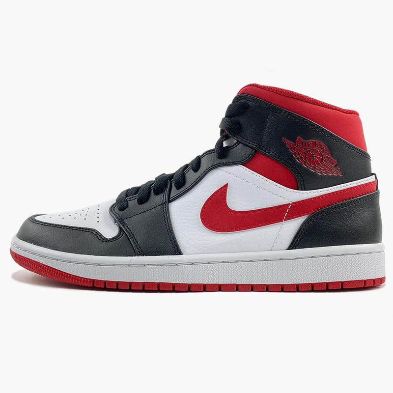 Air Jordan 1 Mid Gym Red Black White