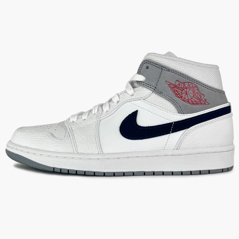 Air Jordan 1 Mid Paris White