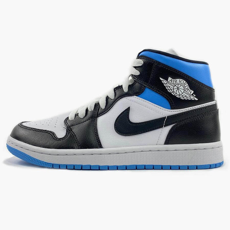 Air Jordan 1 Mid Black University Blue (W)