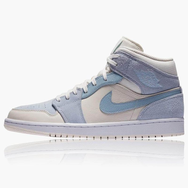 Air Jordan 1 Mid Mixed Textures Blue