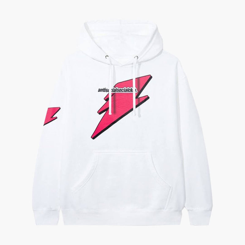 Anti Social Social Club Careless Pink Bolt Hoodie