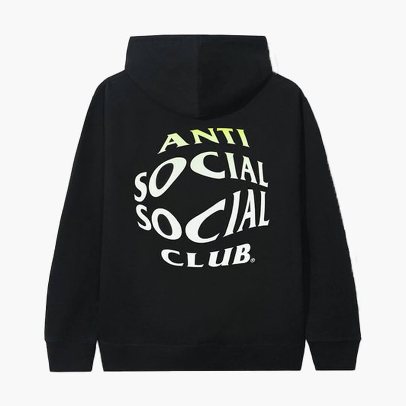 Anti Social Social Club Crystal Clear Black Hoodie