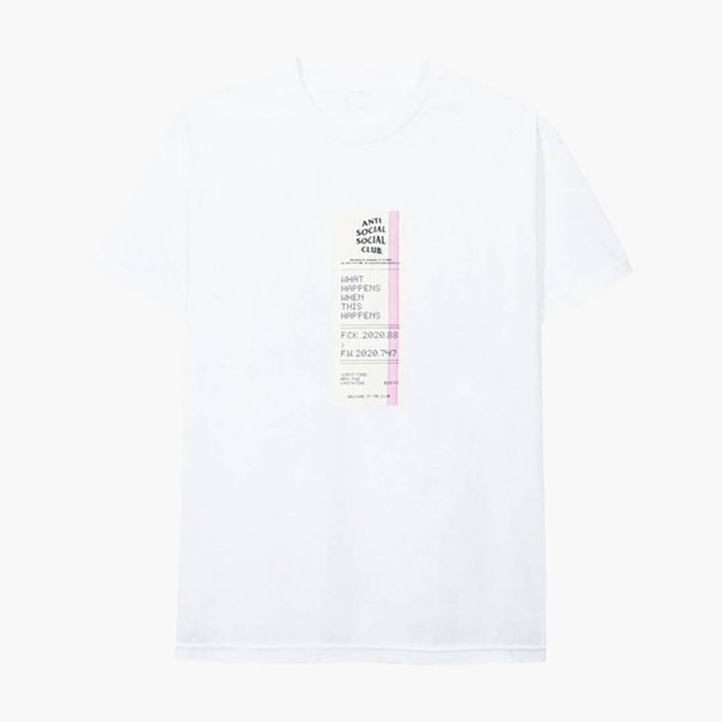 Anti Social Social Club Read Receipts Tee