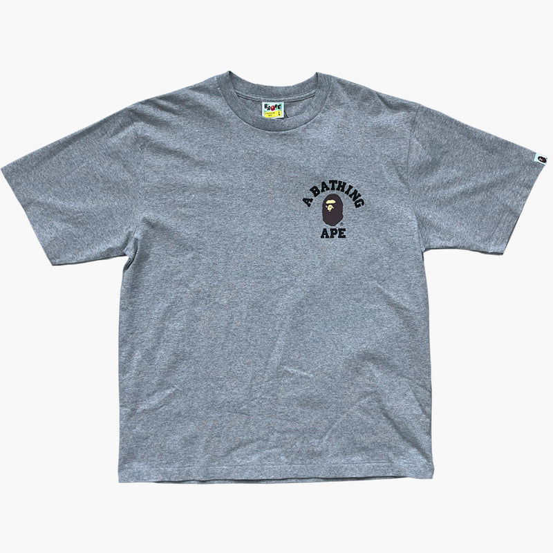 Bape College ATS Tee Grey