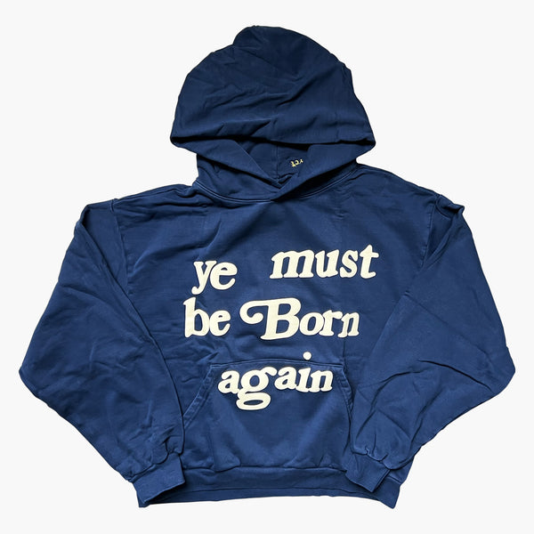 Cactus Plant Flea Market Born Again Hooded Sweatshirt Navy