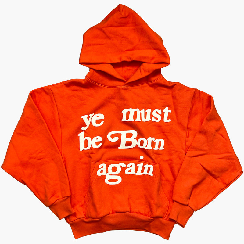 Cactus Plant Flea Market Born Again Hooded Sweatshirt Orange