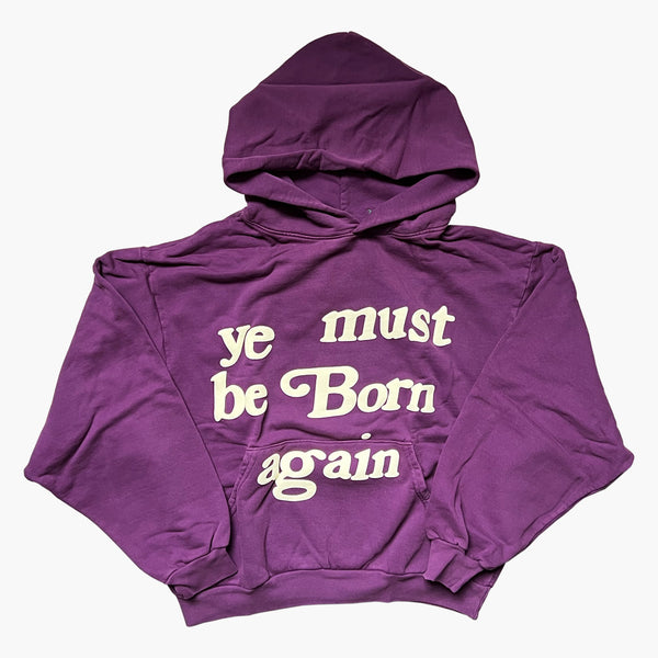 CPFM BORN AGAIN HOODED SWEATSHIRT Purple