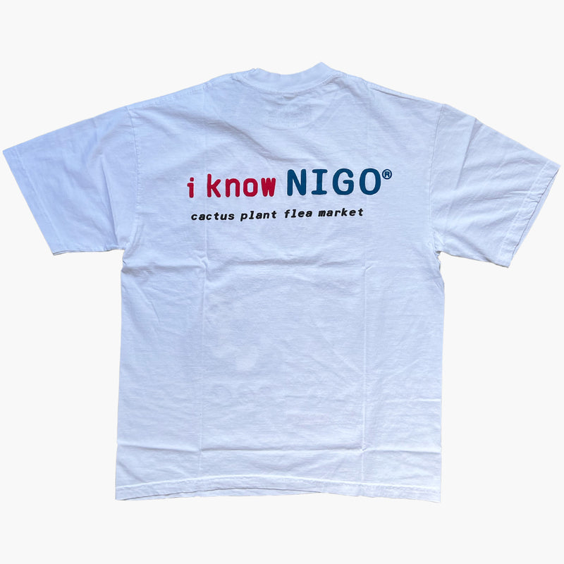 Cactus Plant Flea Market I Know Nigo Tee White