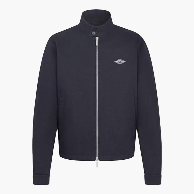Dior x Air Jordan Woven Jacket Navy