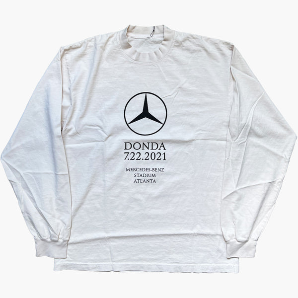 Kanye West DONDA Atlanta Listening Event L/S Tee White