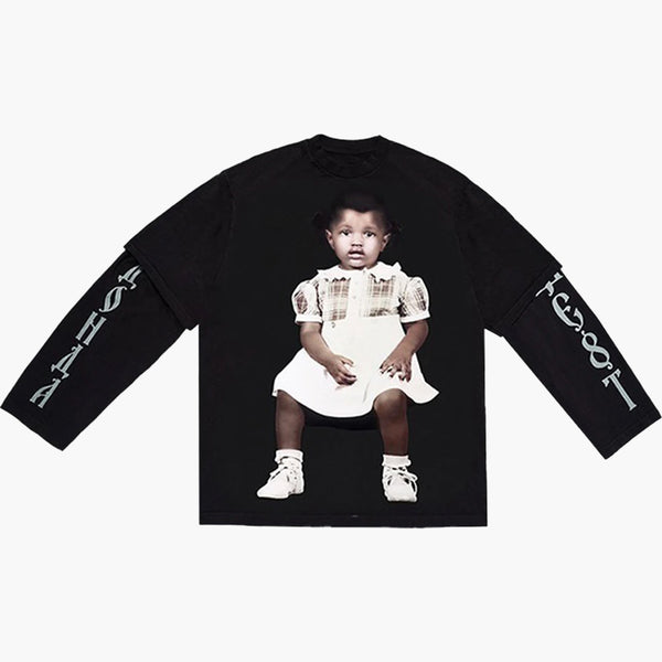 Kanye West Two Layer L/S T-Shirt