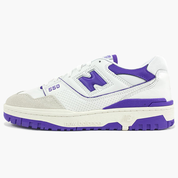 New Balance 550 White Purple