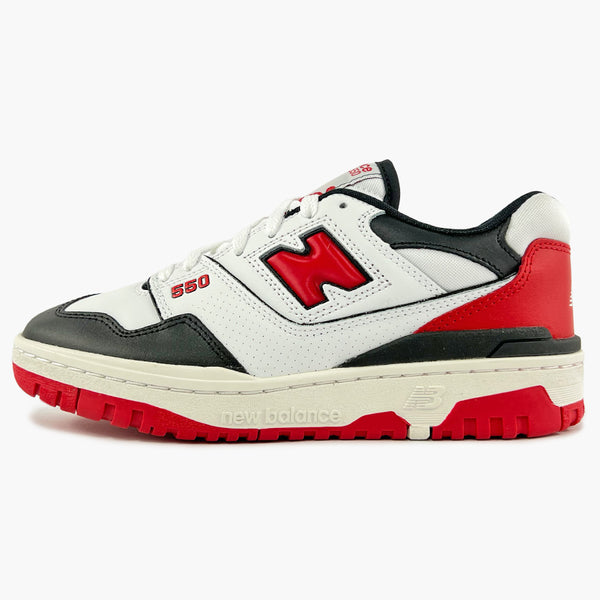 New Balance 550 White Red Black