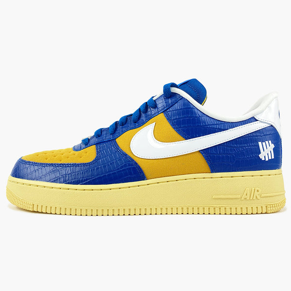 Nike Air Force 1 Low SP Undefeated 5 On It Blue Yellow Croc