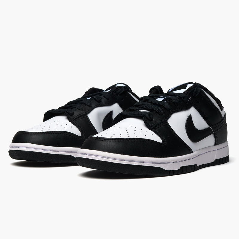 Nike Dunk Low White Black Seitenansicht