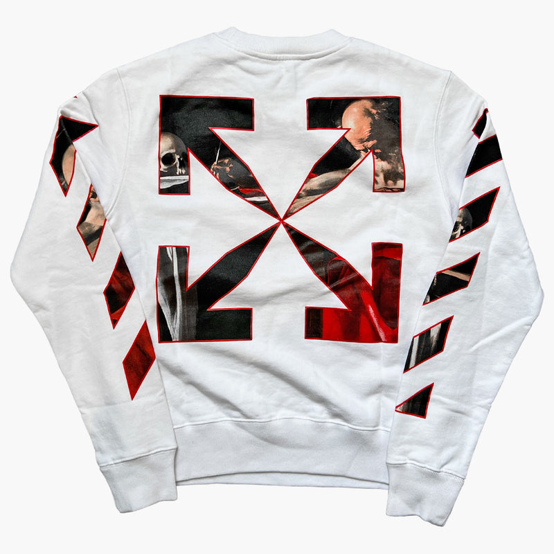 Off-White Caravaggio Slim Crewneck White