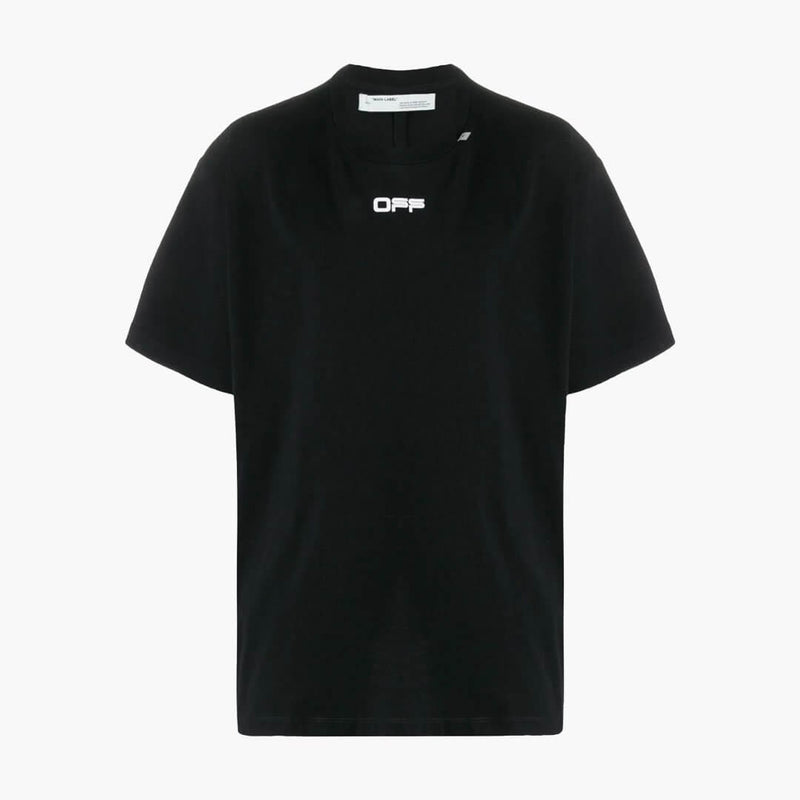 Off White Wavy Logo T-Shirt