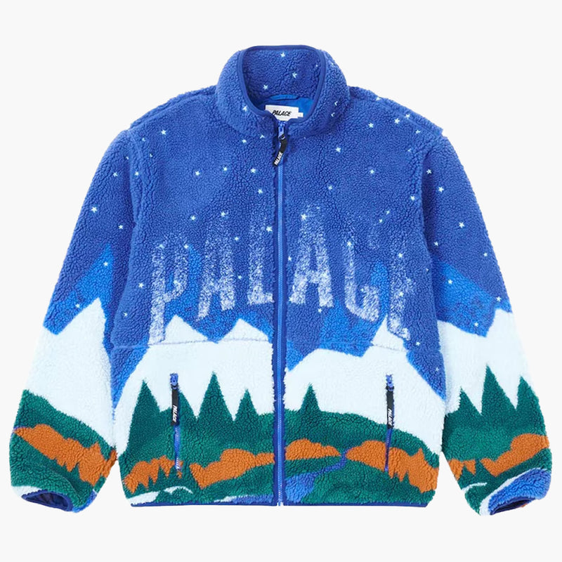 Palace Peak Funnel Fleece Jacket Blue