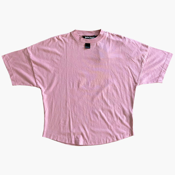 Palm Angels Blurred Backprint Logo T-Shirt Pink