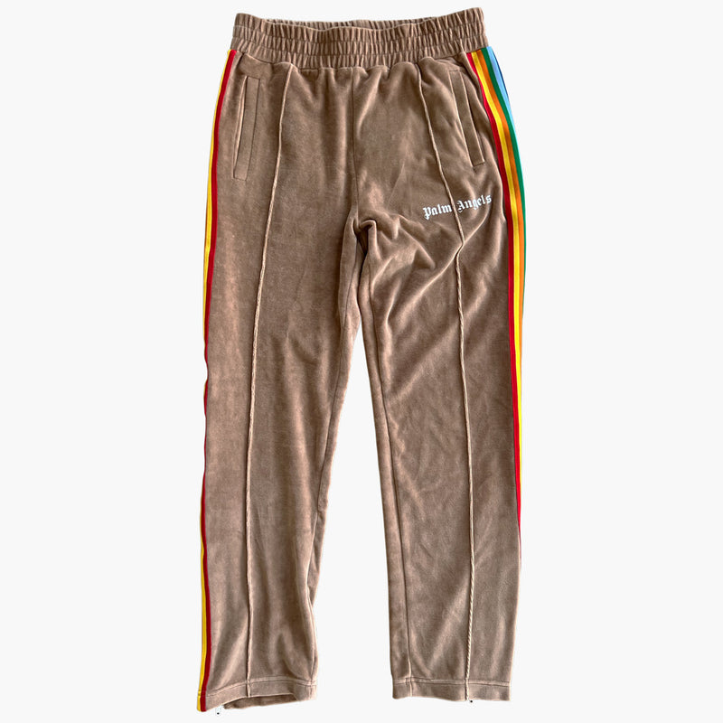 Palm Angels Chenille Rainbow Track Pants