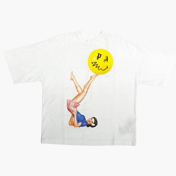 Palm Angels Jongler stämmer upp lös t-shirt