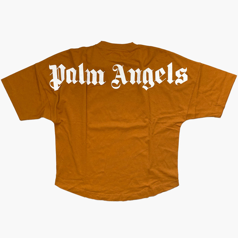 Palm Angels Classic Logo Over T-Shirt Brown