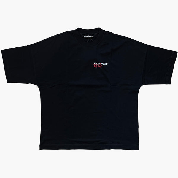 Palm Angels Stars and Palms Loose T-Shirt Black