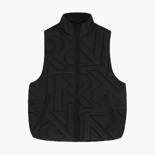 Represent Initial Gilet Black