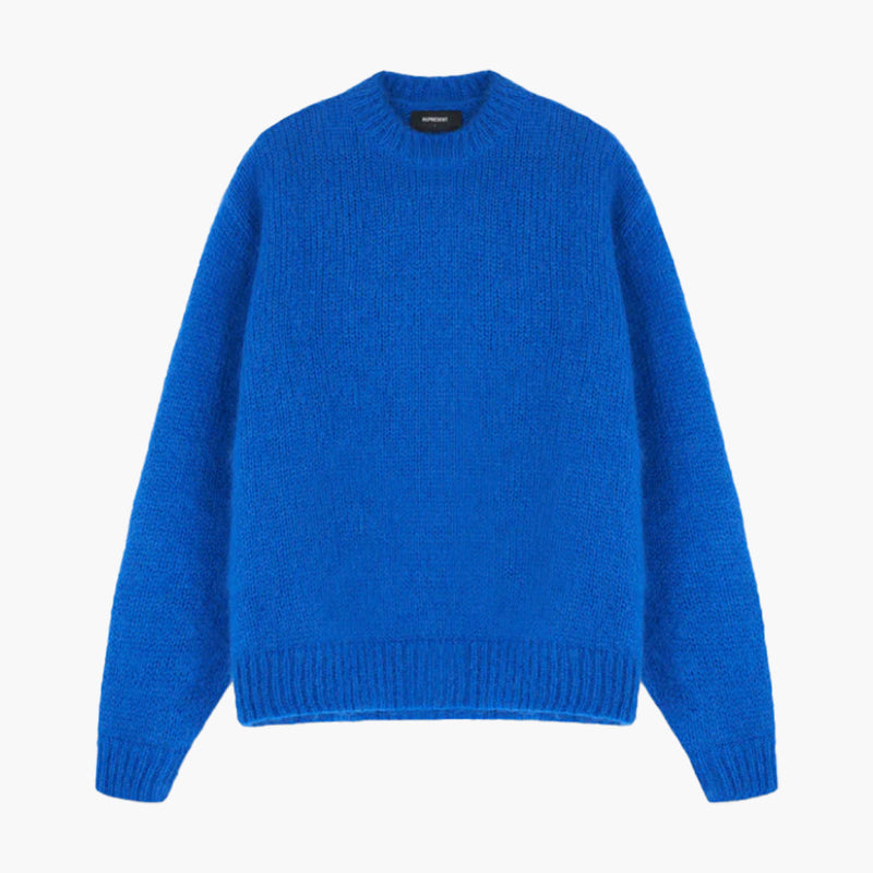Represent Mohair Sweater Cobalt Blue