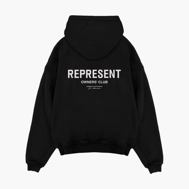 Represent Owners Club Hoodie Black Rückseite