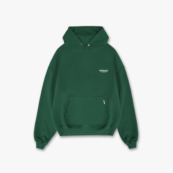 Represent Owners Club Hoodie Racing Green