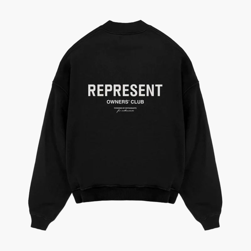 Represent Owners Club Sweater Black Rückseite