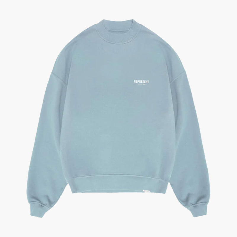 Represent Owners Club Sweater Powder Blue