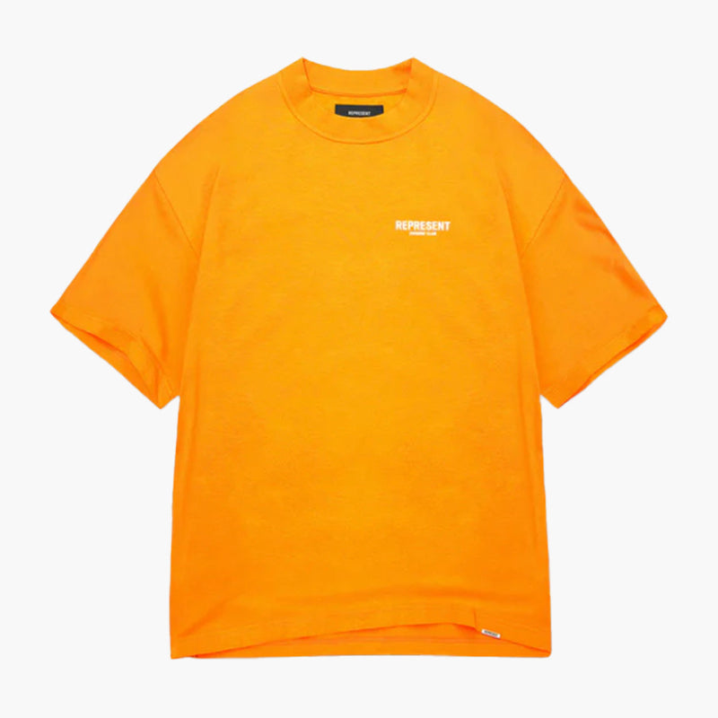 Represent Owners Club Tee Neon Orange