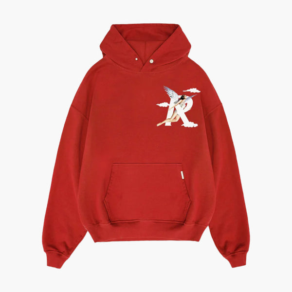 Represent Storms In Heaven Hoodie Burnt Red