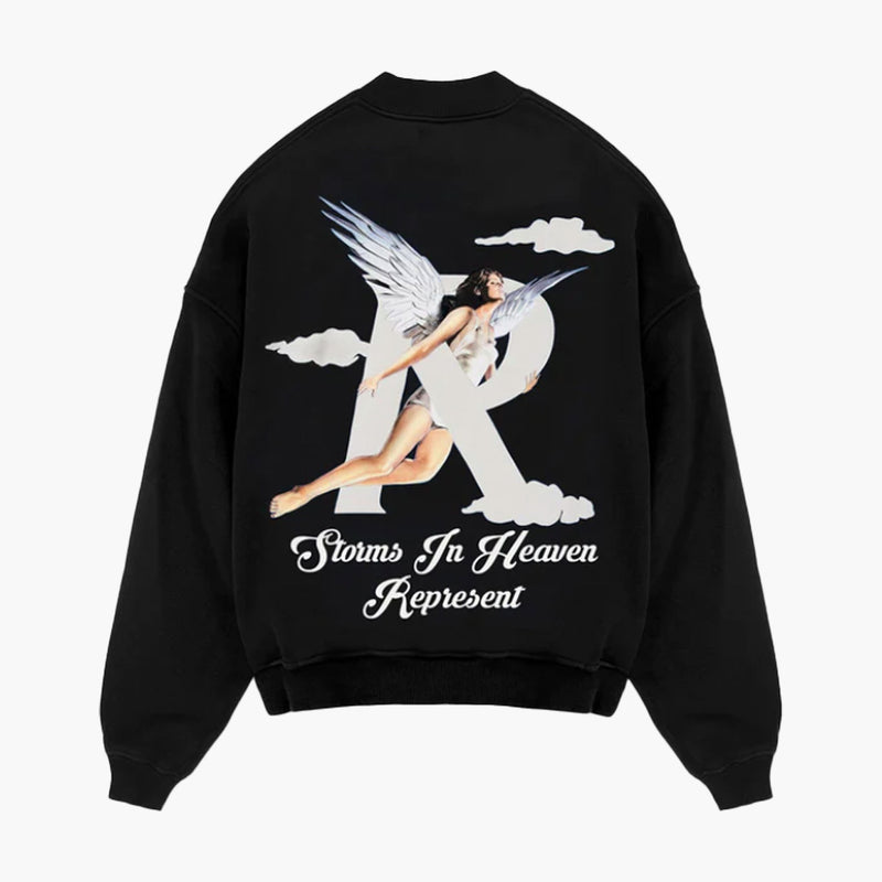 Represent Storms In Heaven Sweater Black Rückseite