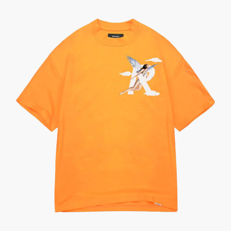 Represent Storms In Heaven Tee Neon Orange