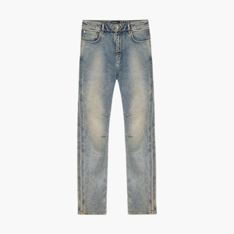 Represent Straight Leg Denim Jeans Blue Cream