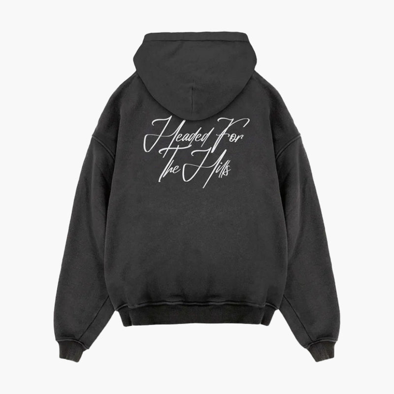 Represent The Hills Hoodie Vintage Grey Rückseite